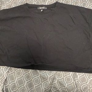 Cropped Oversized Misguided T